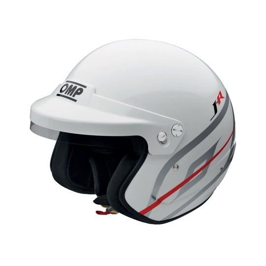 OMP Helm J-R weiß (FIA)