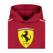 Ferrari F1 2025 Kinder Sweatshirt Shield Rot