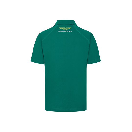 Aston Martin F1 2025 Herren Polo Logo