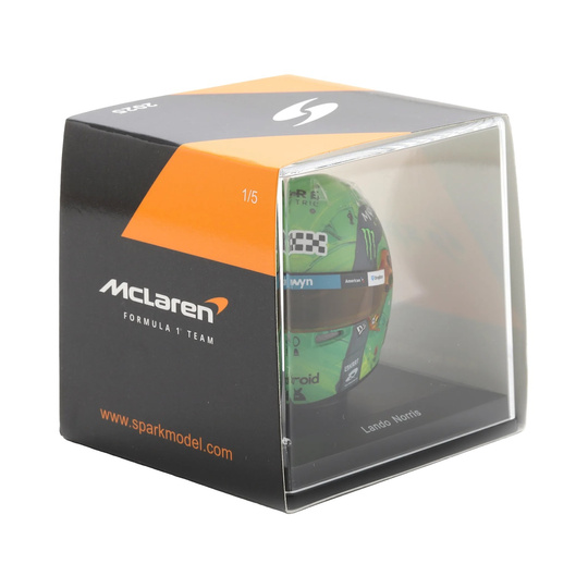 McLaren F1 Lando Norris Miniaturhelm Las Vegas GP 1:5