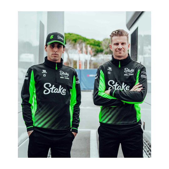 Stake F1 Kick Sauber 2025 Herren Sweatshirt Team