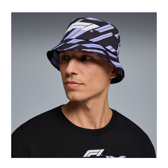 Formula 1 2026 Bucket Hat Track Graphic lila