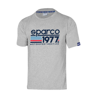 Sparco T-Shirt 1977 grau