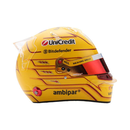 Scuderia Ferrari F1 Lewis Hamilton Miniaturhelm Monaco GP 1:5