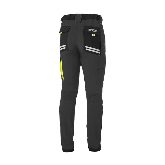 Sparco Herren Hose Light TECH Grau-Grün