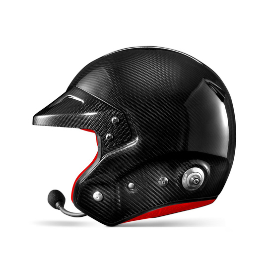 Sparco Helm RJ-I Carbon Schwarz-Rot (FIA)