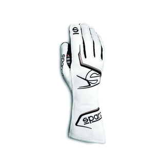 Sparco Handschuh ARROW MY20 Weiß/Grau (Homologation FIA)