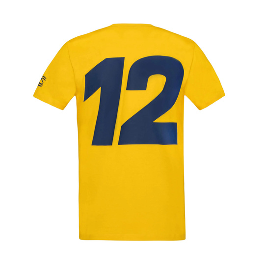 Ayrton Senna Collection Ayrton Senna T-Shirt Hashtag gelb