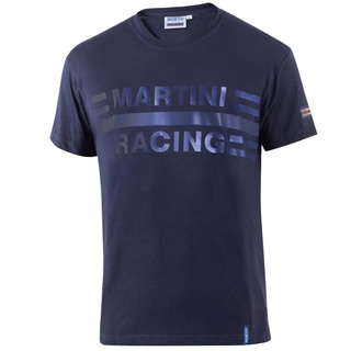 Sparco T-Shirt Martini Racing Big Logo marineblau