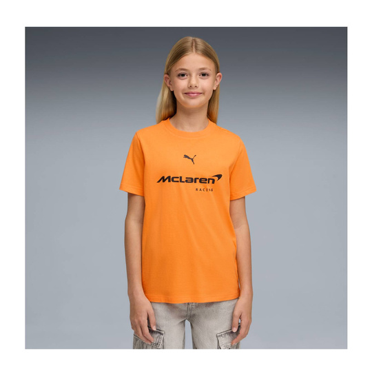 McLaren F1 2026 Kinder T-Shirt Large Logo Orange