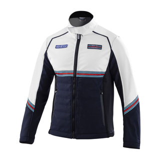 Sparco Softshelljacke Martini Racing marineblau/weiß