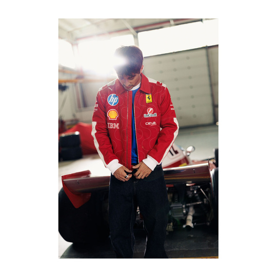 Scuderia Ferrari F1 2025 Herrenjacke Monza GP