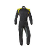 OMP Rennoverall TECNICA HYBRID Schwarz-Gelb (FIA)