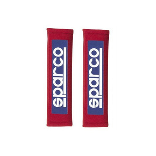 Sparco Gurtpolster 3" rot