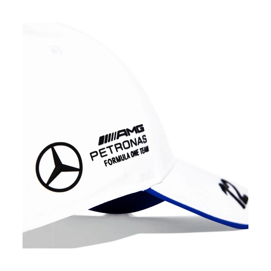 Mercedes AMG F1 2025 Herren Baseballkappe Antonelli Weiß