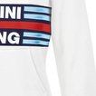 Sparco Damen Kapuzenpullover Martini weiß