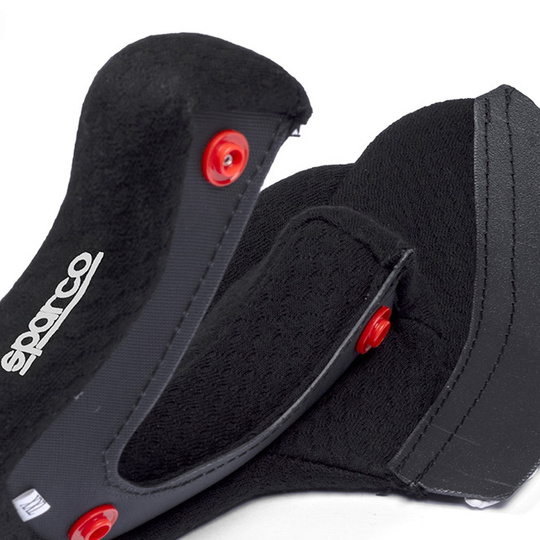 Sparco Wangenpolster Flux RJ/RJ-i schwarz