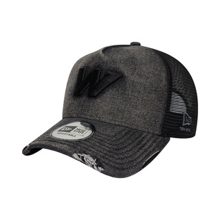 Williams F1 2026 Cap New Wave Denim Trucker Schwarz