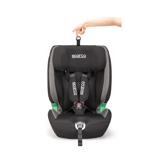 Sparco Kindersitz SK5000I Schwarz-Grau (9-36 kg)