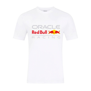 Red Bull Racing 2025 Herren T-Shirt Front Logo Weiß