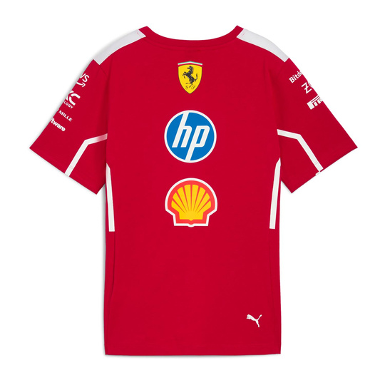 Scuderia Ferrari F1 2025 Kinder T-Shirt Team