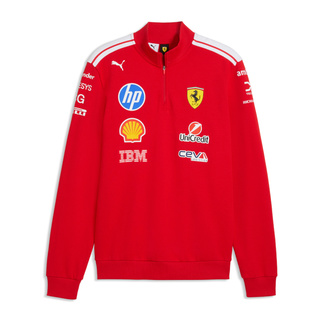 Scuderia Ferrari F1 2026 Team Sweatshirt T7 Half Zip