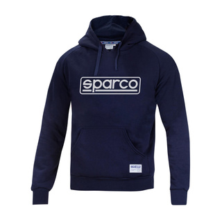 Sparco Herren Kapuzensweatjacke FRAME Dunkelblau