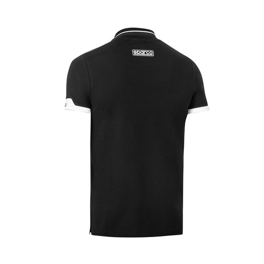 Sparco Poloshirt ZIP MY24 schwarz