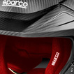 Sparco Helm Flux RJ-i Carbon rot (FIA)