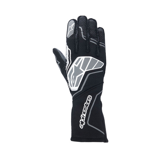 Alpinestars Tech-1 ZX V4 Schwarz Rennhandschuhe (FIA)