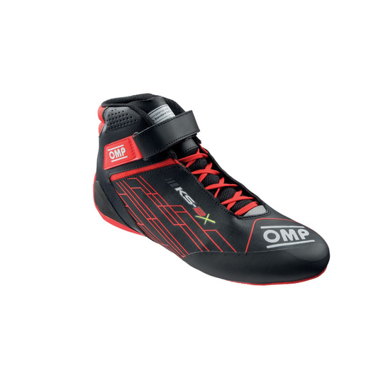 OMP Schuhe KS-2X schwarz/rot (FIA)