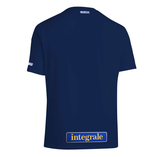 Sparco T-Shirt Lancia HF Delta Integrale marineblau/weiß