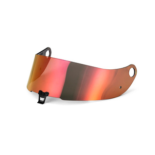Sparco Prime RF-10W Visor langes- Iridium Rot