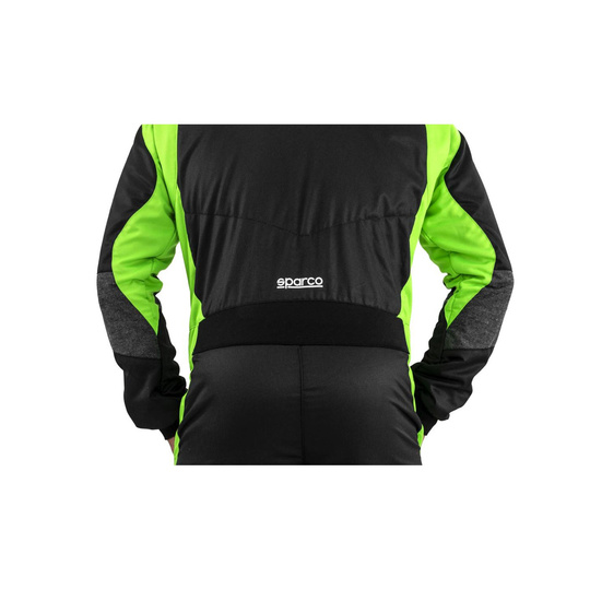 Sparco Rennoverall FUTURA Schwarz-Grün (FIA)