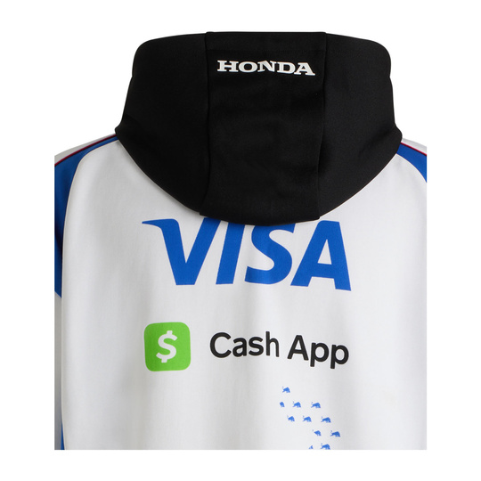 Visa Cash App Racing Bulls 2025 Herren Kapuzensweatjacke Team