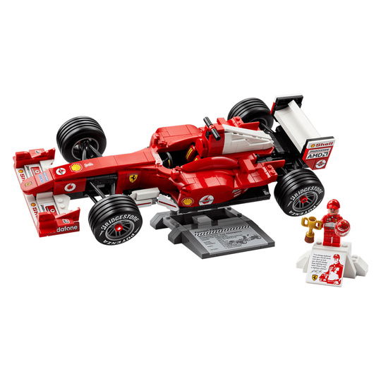 LEGO Icons Michael Schumacher Modellauto Ferrari F2004