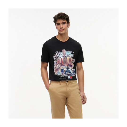 Cadillac F1 2026 T-Shirt Miami Graphic schwarz