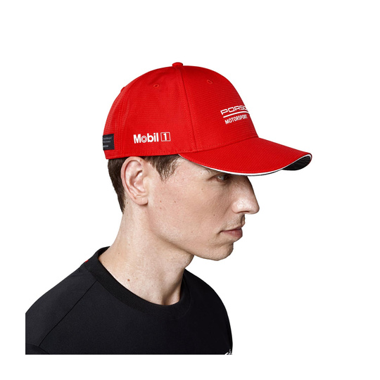Porsche Motorsport 2025 Herren Baseballkappe Team Rot