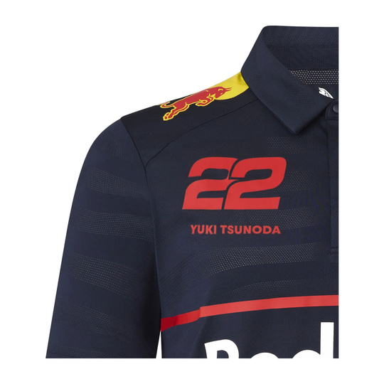 Red Bull Racing 2025 Herren Polohemd Yuki Tsunoda Team