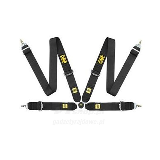 OMP 4-Punkt-Gurt DA801F MY14 schwarz (FIA)