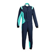 Sparco Rennanzug Sprint Advanced Asymetrical marineblau/grün (FIA)