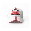 Rally Poland Cap Stripe grau