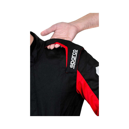 Sparco Rennanzug One MY21 schwarz/rot