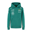 Aston Martin F1 2025 Kinder Kapuzensweatjacke Team