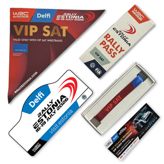 WRC Delfi Rally Estonia 2026 VIP-Pass Saturday — VIP-Tagesticket