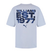 Williams Racing 2025 Herren T-Shirt Oversized Blau