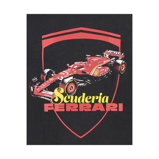 Ferrari F1 2025 Herren T-Shirt Driver Black
