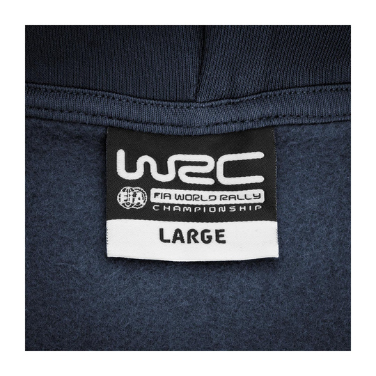 WRC 2024 Herren Kapuzensweatjacke Classic Marineblau