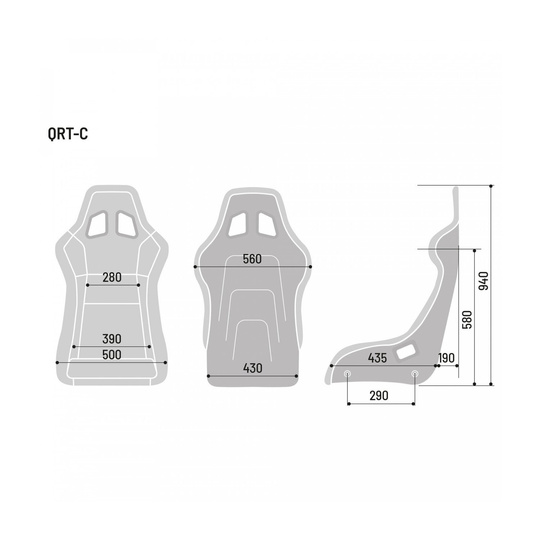 Sparco Rennsitz QRT-C MY20 (FIA-Zulassung)