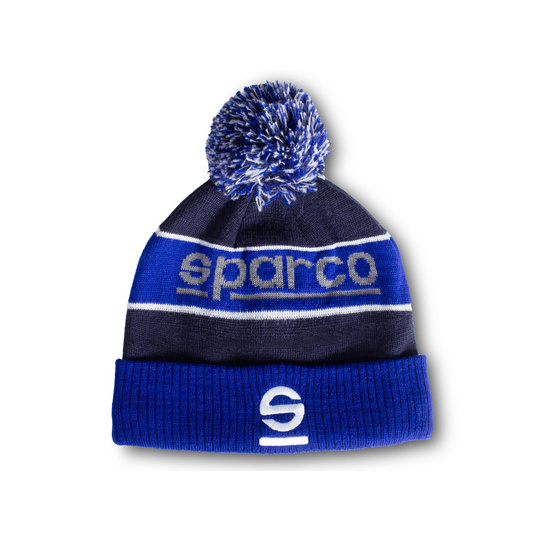 Sparco Beanie Reflex blau